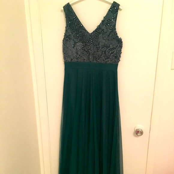 Green dress